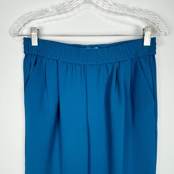 Joie Womens Mariner B Blue Crepe Track Pants Joggers Pull On Tapered size XS - Picture 3 of 11